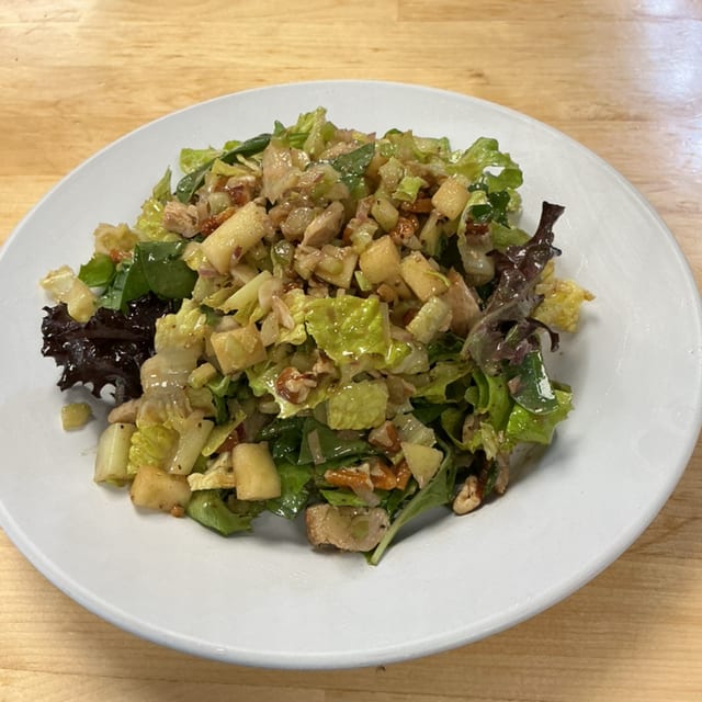 GRILLED CHICKEN SALAD.