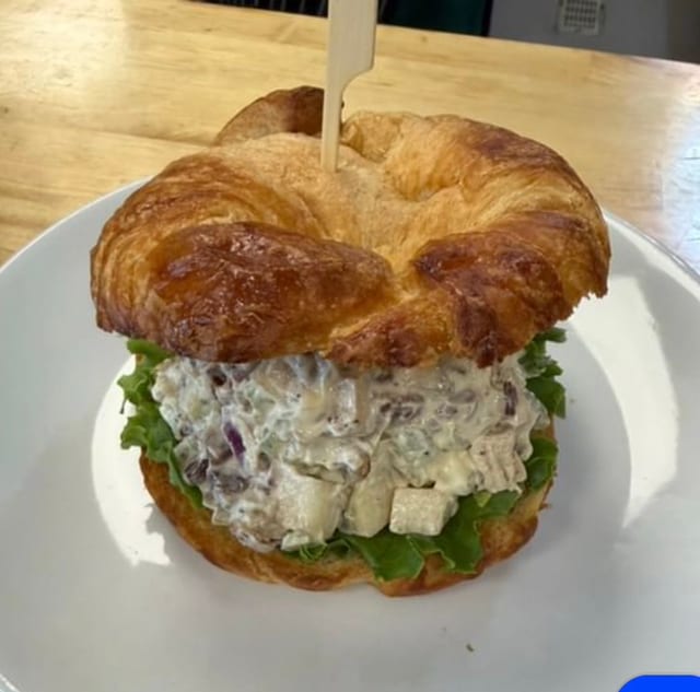 CHICKEN SALAD CROISSANT.