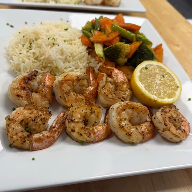 Shrimp Dinner.