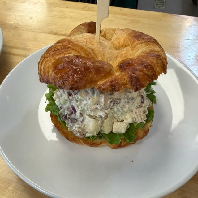 Chicken Salad Croissant.