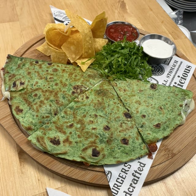 Chicken Quesadilla.