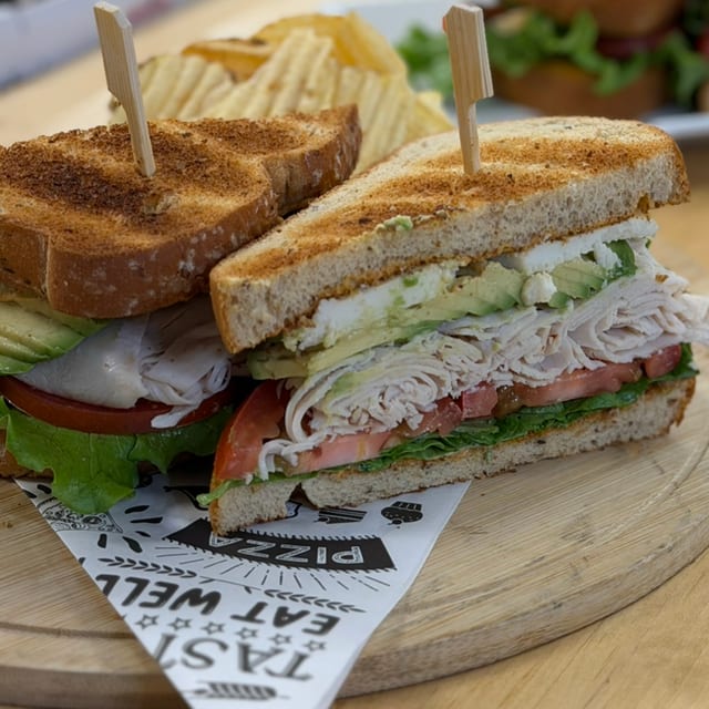 Avocado Turkey Club.