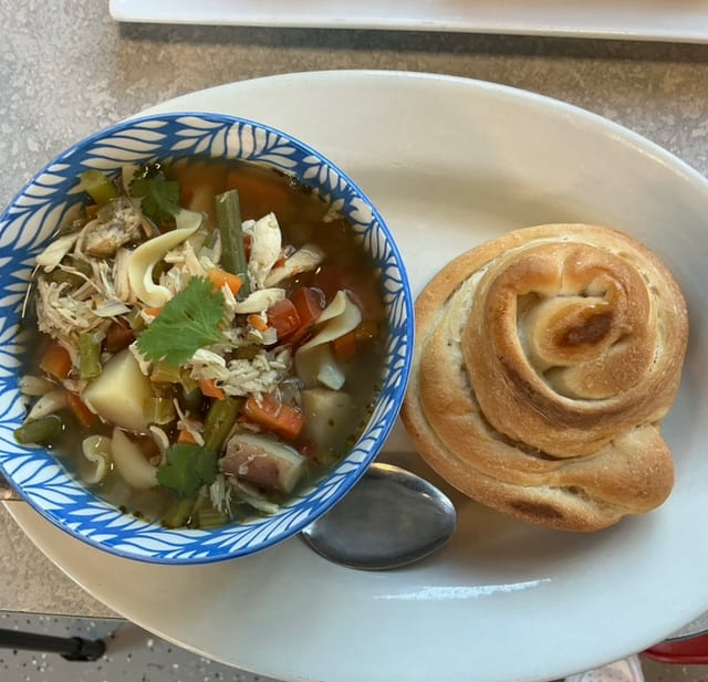 Chiken Noodle.