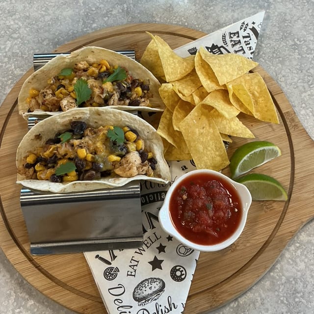 Southwestern Chicken Tacos.