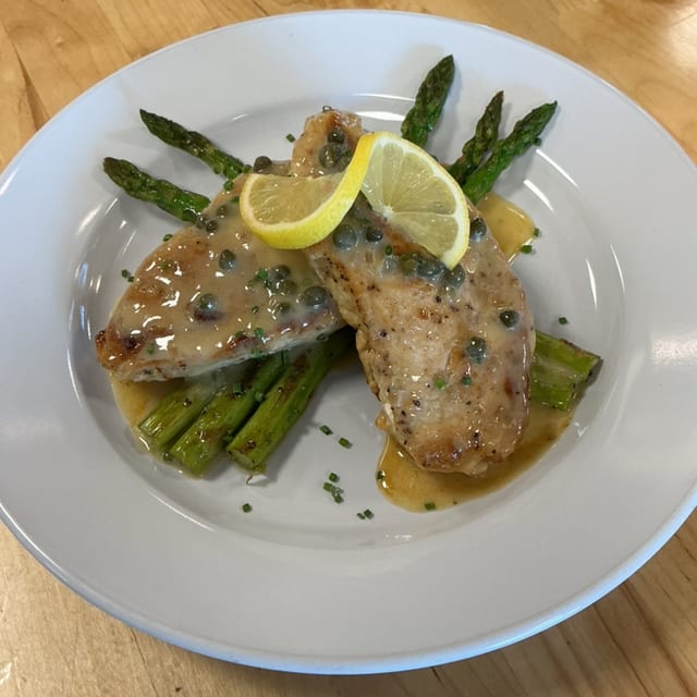 Chicken Piccata Pasta.