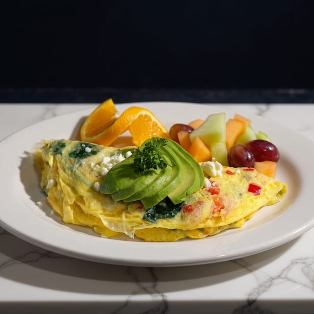 Veggie Omelet.